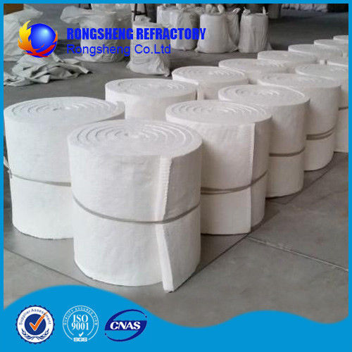 High Temp Ceramic Fiber Blanket Insulation , Refractory Thermal Insulating Blanket