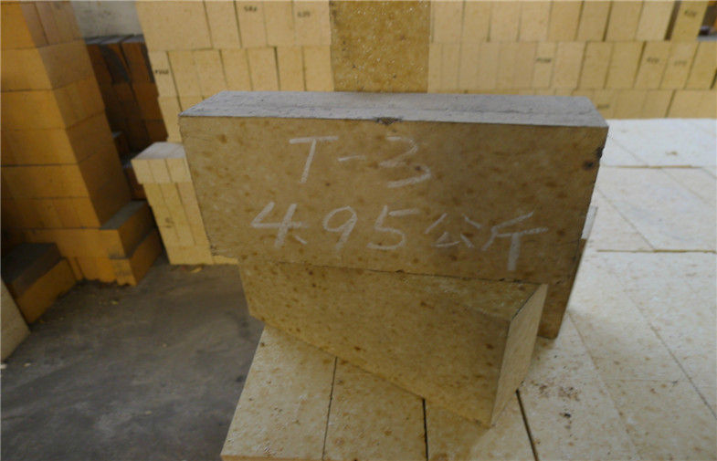 Wear Resistance High Alumina Brick , Insulating Fire Brick For Steel Plant / Steel Ladle