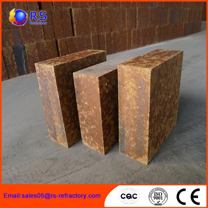 Industrial Aluminum Silicate Fire Brick , Mullite Bricks With Good Swag Performance