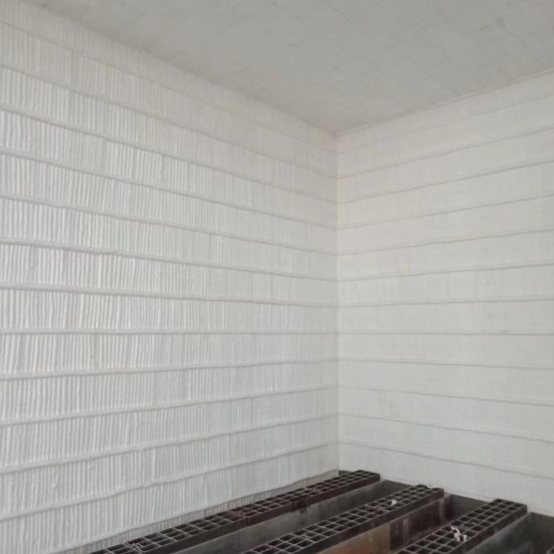 Модуль из керамического волокна для теплоизоляции печи