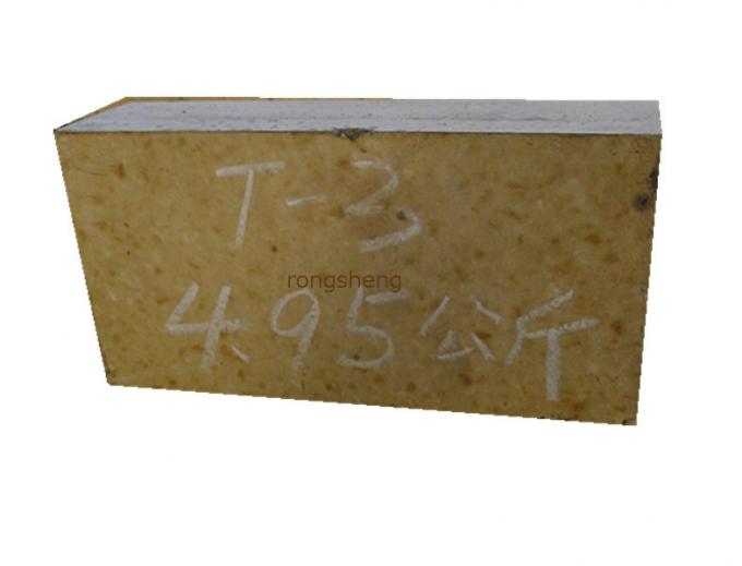 Thermal Insulation Fireplace Refractory Brick With Furnace Lining , High Density